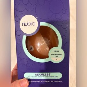 NuBra Adhesive Demi Underwire Bra - Fair Nude Size A